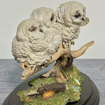 Country Artists Baby Owlets Owls CA 536 Stratford Upon Avon Handmade Ornament