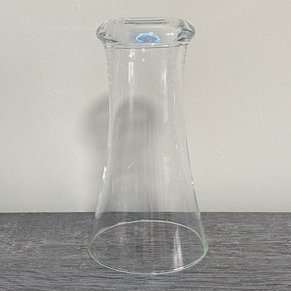 Single Beer Juice 6.5” Drinking Glass Flared V Shape Unmarked