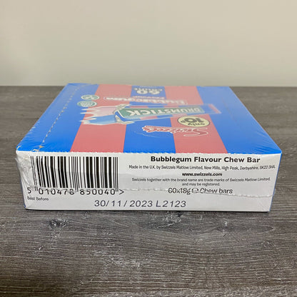 Swizzels Drumstick Bubblegum Flavour Chew Bar 60 Count Sealed Box Discontinued