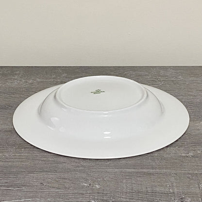 Scherzer Bavaria Art Deco Floral Round 9” Bowls Flower Dishes Set Of 5 Germany