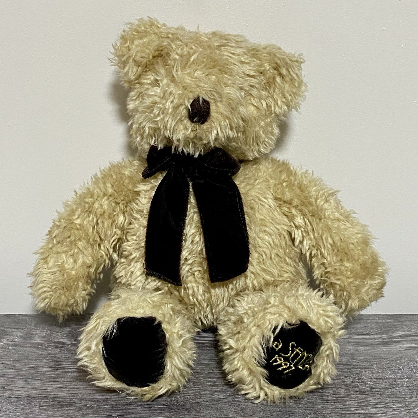 Vintage Schubert La Senza Collectible Soft Plush Teddy Bear 1997 Limited Edition