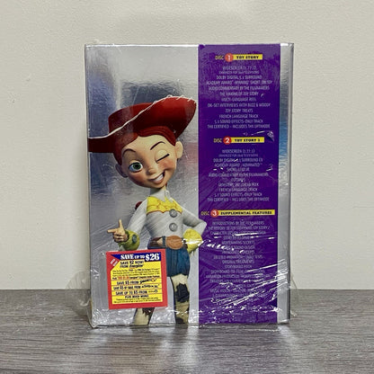 Toy Story / Toy Story 2 Ultimate Toy Box 2000 DVD 3 Disc Set Brand New & Sealed
