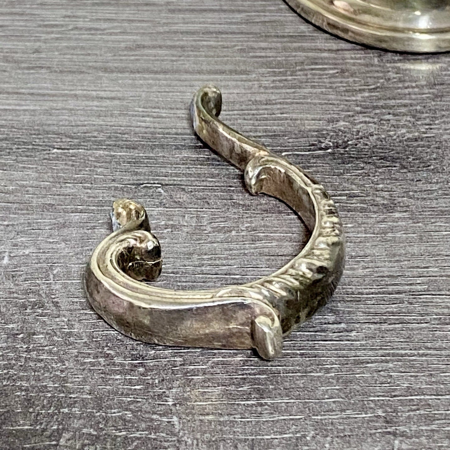 Vintage Silverplate Gravy Sauce Boat Retro Art Silver Plate Broken Handle Spares