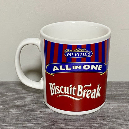 Vintage Mcvities All In One Biscuit Break Coffee Mug Tea Cup Made In England New