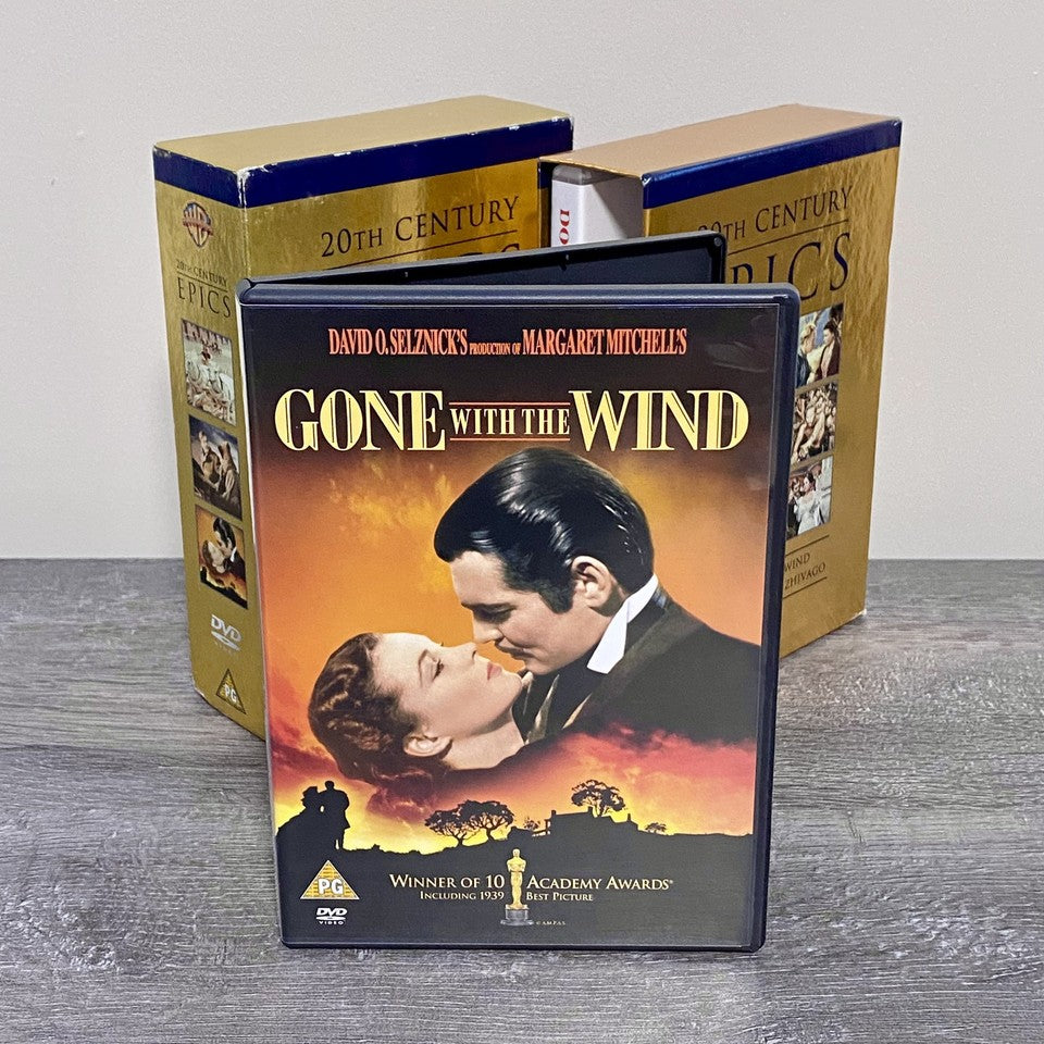 20th Century Epics Gone With the Wind Ben-Hur Doctor Zhivago DVD 2001 Box Set