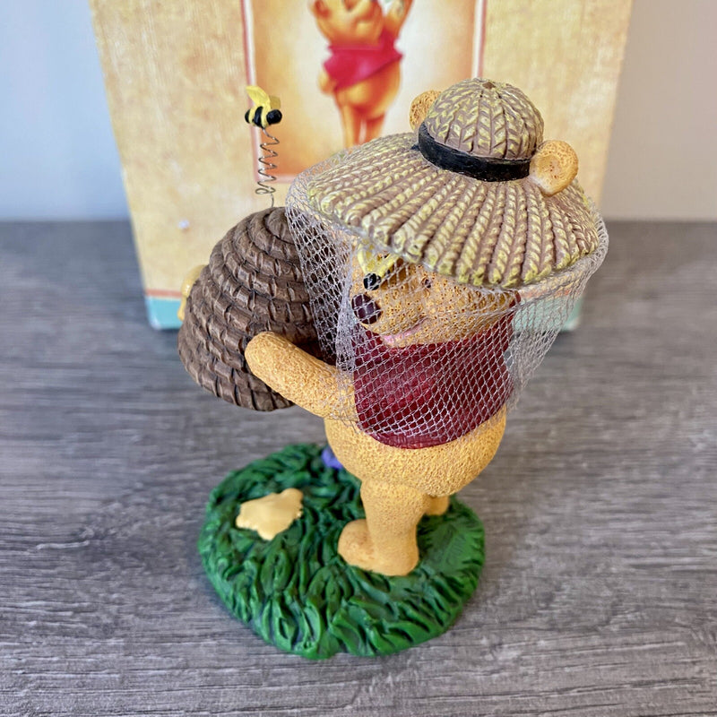 Simply Pooh Figurine Hive Fig Isn’t It Funny How A Bear Likes Hunny Disney Rare