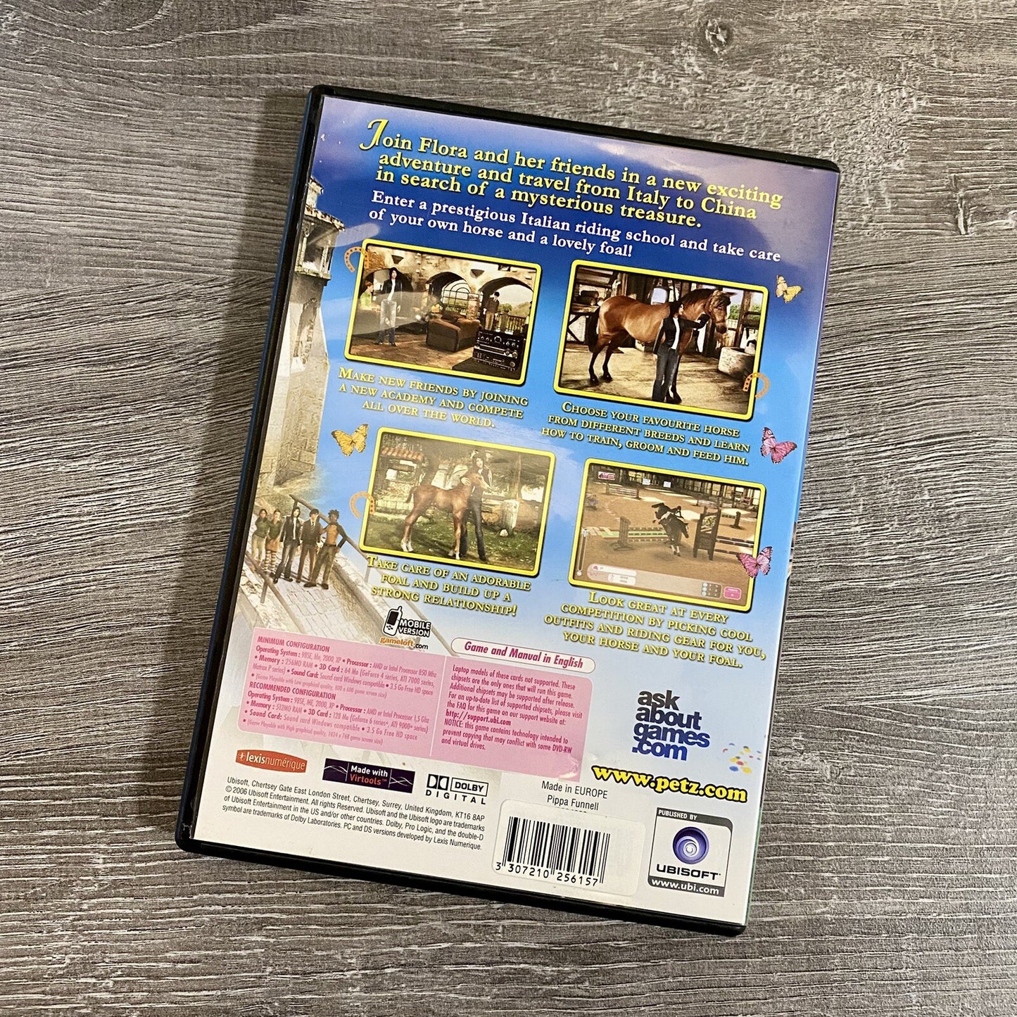 Pippa Funnel The Golden Stirrup Challenge PC CD-ROM Windows 2006 Horses Game