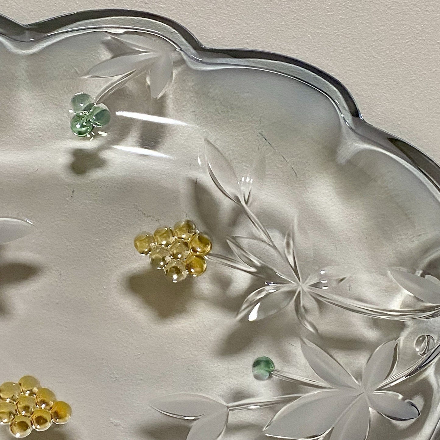 Vintage Mikasa Garden Terrace Oval Platter Serving Plate Floral Art Deco Rare
