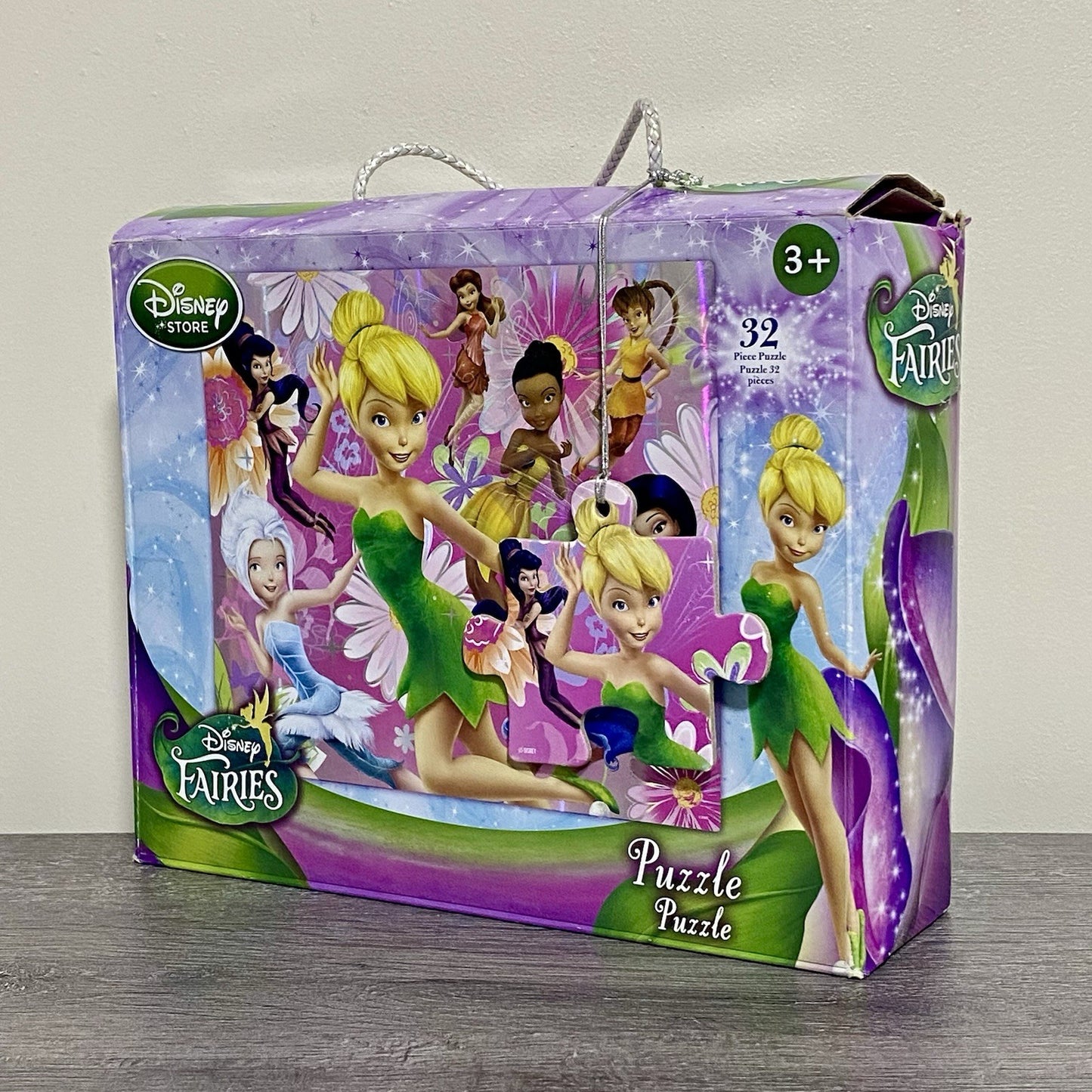 Official Disney Fairies 32 Piece Pieces Large Puzzle Kids Collectible Toy Rare