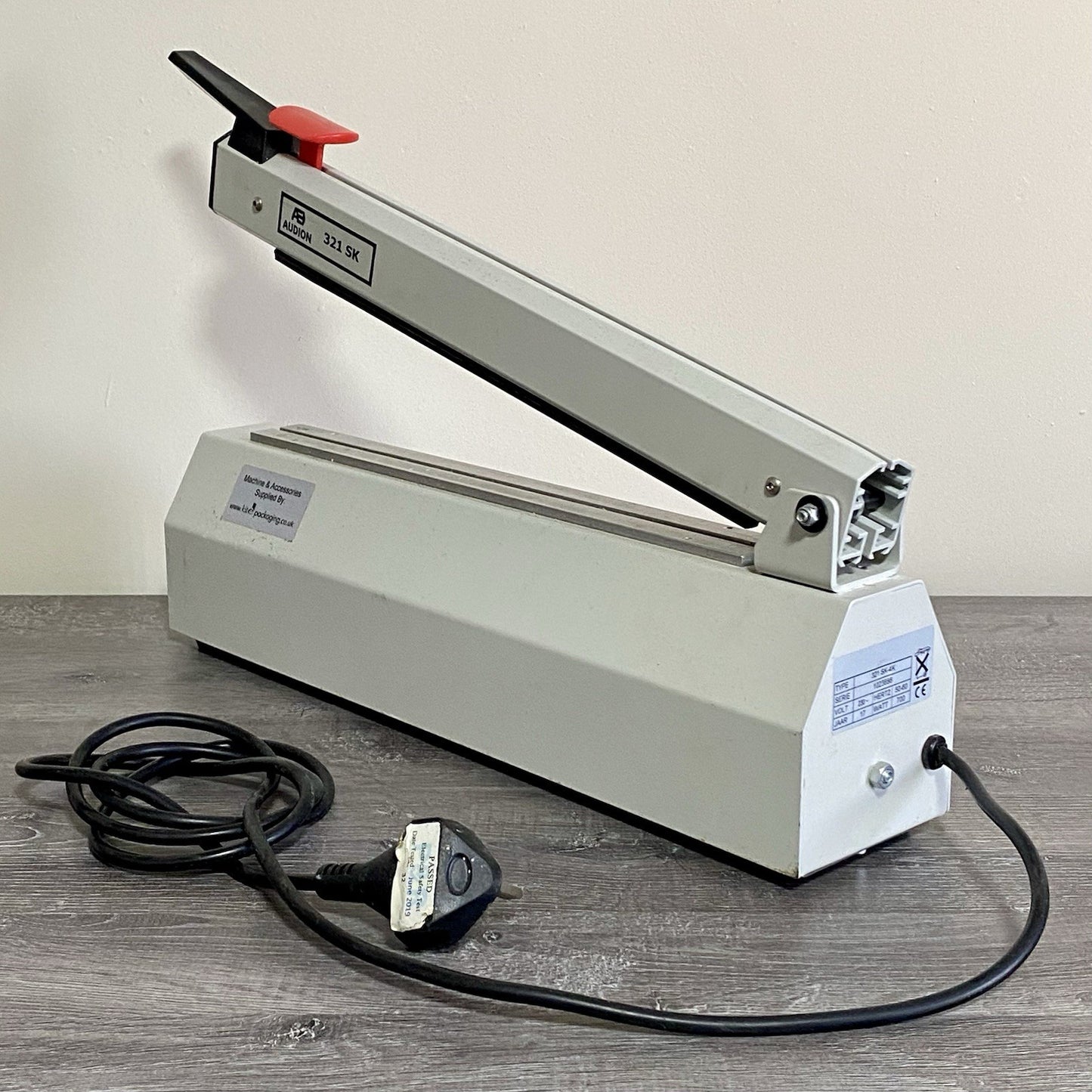 Audion Sealkid Industrial 320mm Heat Sealer & Cutter 321 SK-4K Spares & Repairs