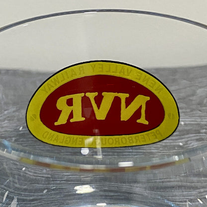 Nene Valley Railway NVR Drinking Juice Water Whisky Rocks Glass Train Theme Rare
