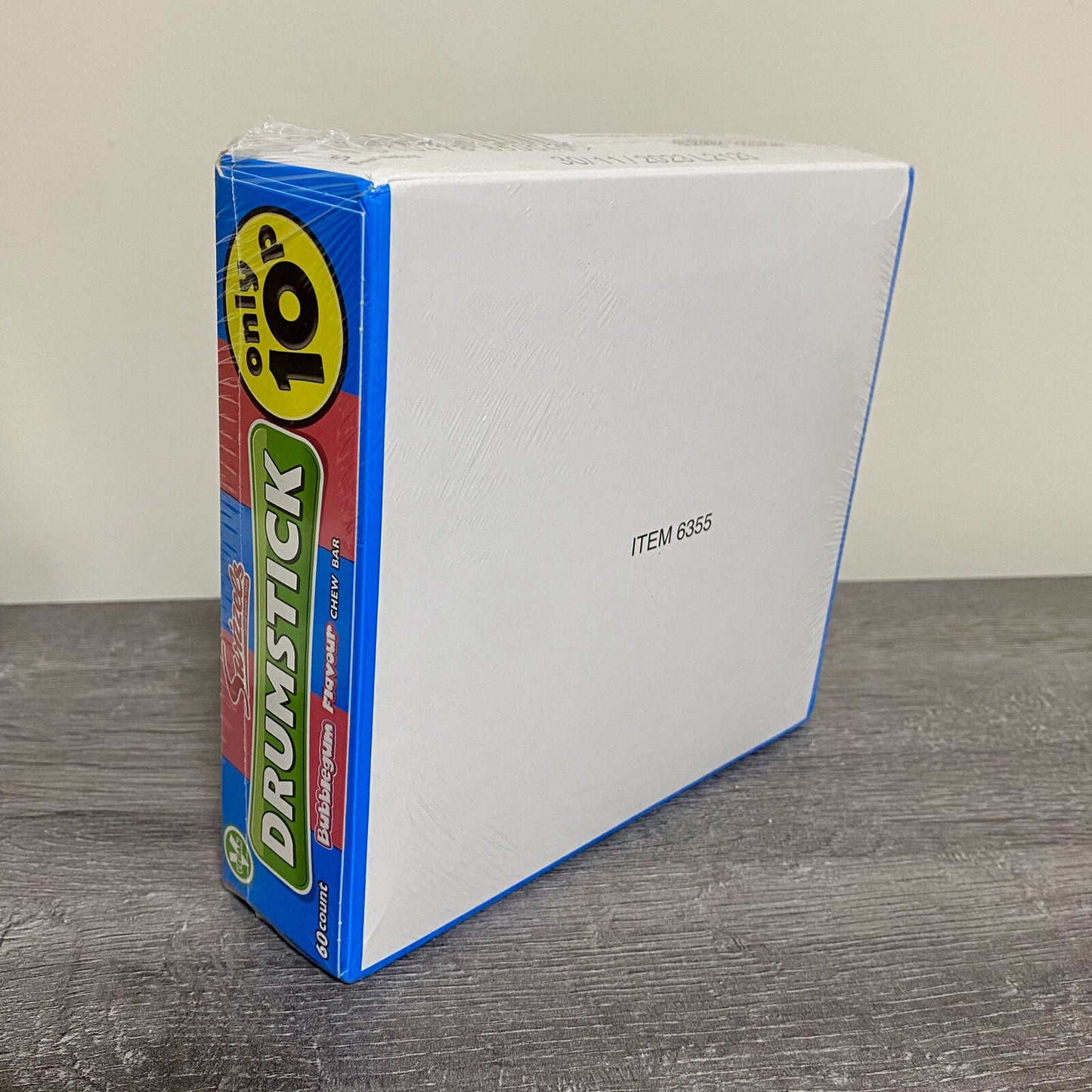 Swizzels Drumstick Bubblegum Flavour Chew Bar 60 Count Sealed Box Discontinued