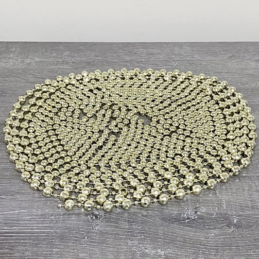 Christmas Tree Gold Shiny Beads Balls Long Length 2 Styles Xmas Decorations