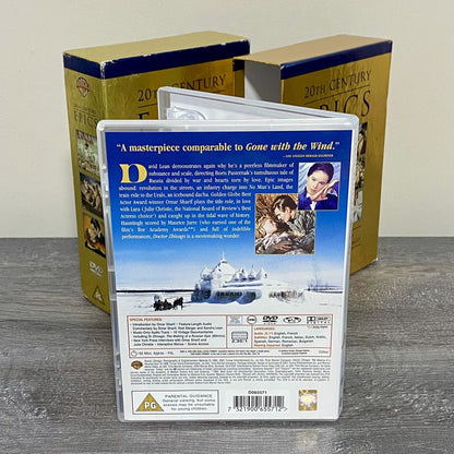 20th Century Epics Gone With the Wind Ben-Hur Doctor Zhivago DVD 2001 Box Set