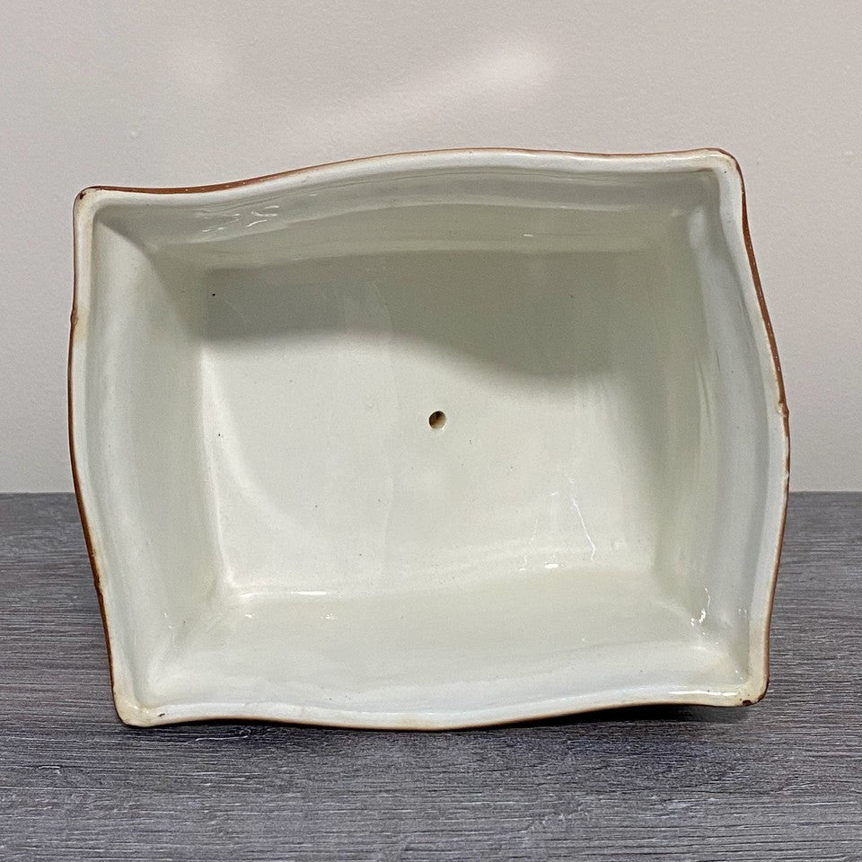 Vintage Villeroy & Boch Rectangular Butter Cheese Dish With Lid Art Deco Rare