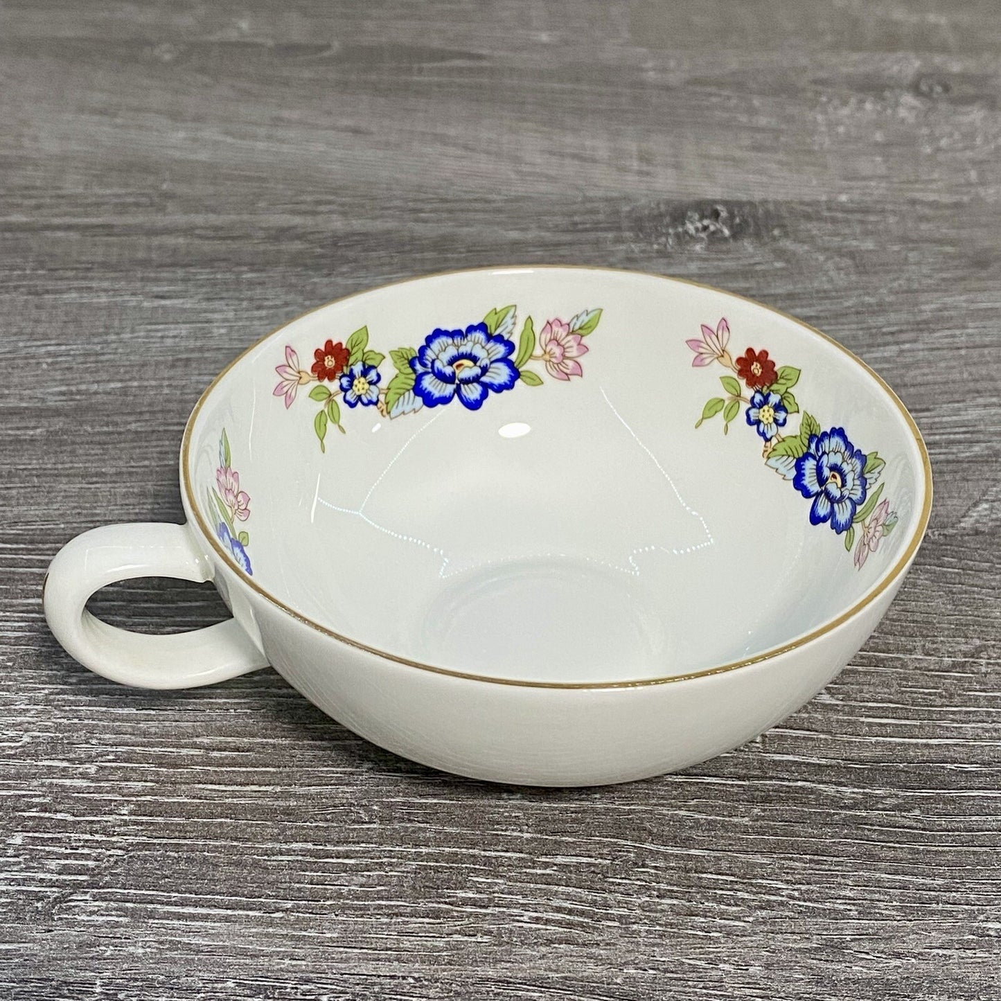 Royal Tara Single Teapot & Stacking Tea Cup Bone China Floral Harmony Galway