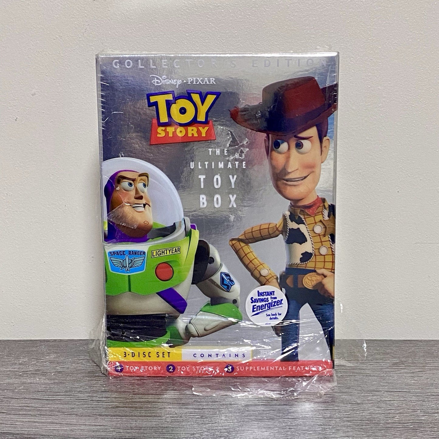 Toy Story / Toy Story 2 Ultimate Toy Box 2000 DVD 3 Disc Set Brand New & Sealed
