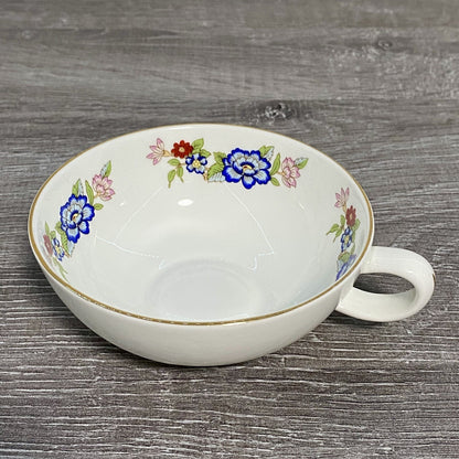 Royal Tara Single Teapot & Stacking Tea Cup Bone China Floral Harmony Galway