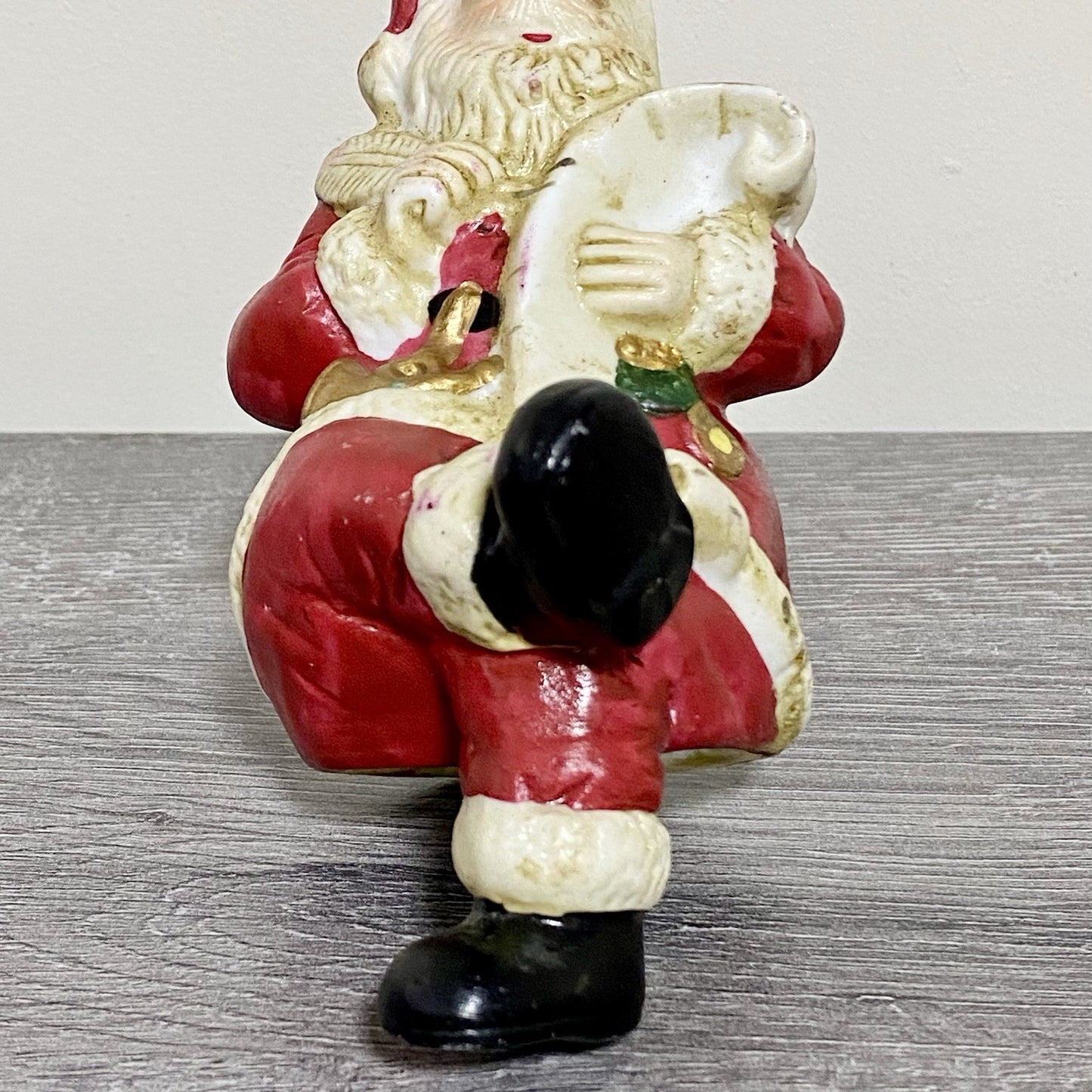 Vintage Santa Claus Christmas Tree Topper Xmas Seasonal Collectible Rare